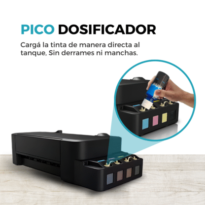 Tinta alternativa HP GT Series 52/53 Dye (Negro 90ml - Colores 70ml) - Imagen 4
