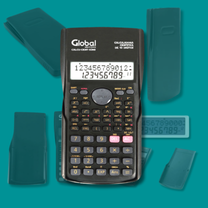 Calculadora Multifunción Científica de 10 Dígitos - Plástica 82MS-5 Negra - Imagen 8