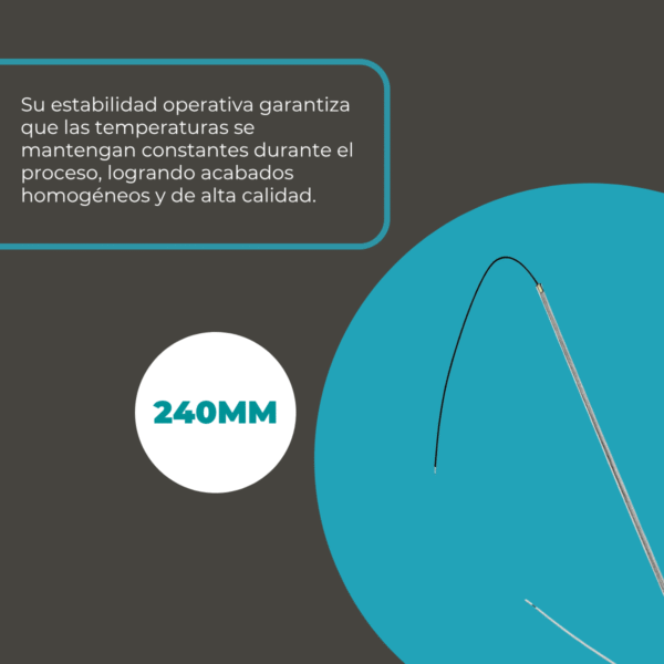 Repuesto Tubo Quartz Laminadora y Plastificadora con Ancho Máximo 240mm - Imagen 9