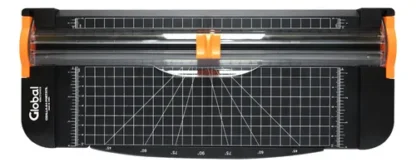 Cizalla Plástica Rotativa A4 de 310mm para Corte Recto (10 Hojas 80 Grs.) con Regla Extensible Portátil - Imagen 2