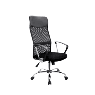 Silla Ergonómica Negra Gerencial Escritorio Oficina
