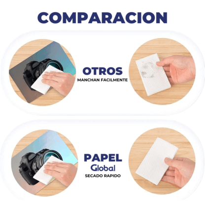 Papel Holográfico Autoadhesivo Base Agua Fantasía Resistente al Agua en resma de 100 hojas A4 (210 x 297 mm.) de 180 Grs. - Imagen 5