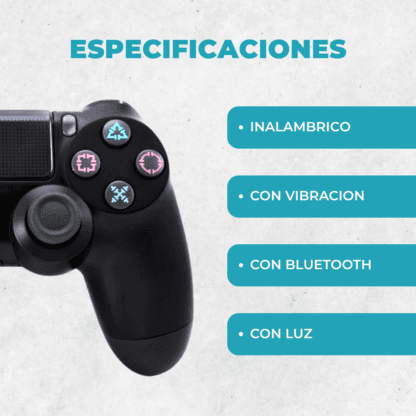 Joystick Controlador Compatible P4 Con Luz Inalámbrico - Imagen 4