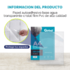 Papel Autoadhesivo A4 Transparente Film PVC de 120 Grs - Imagen 8