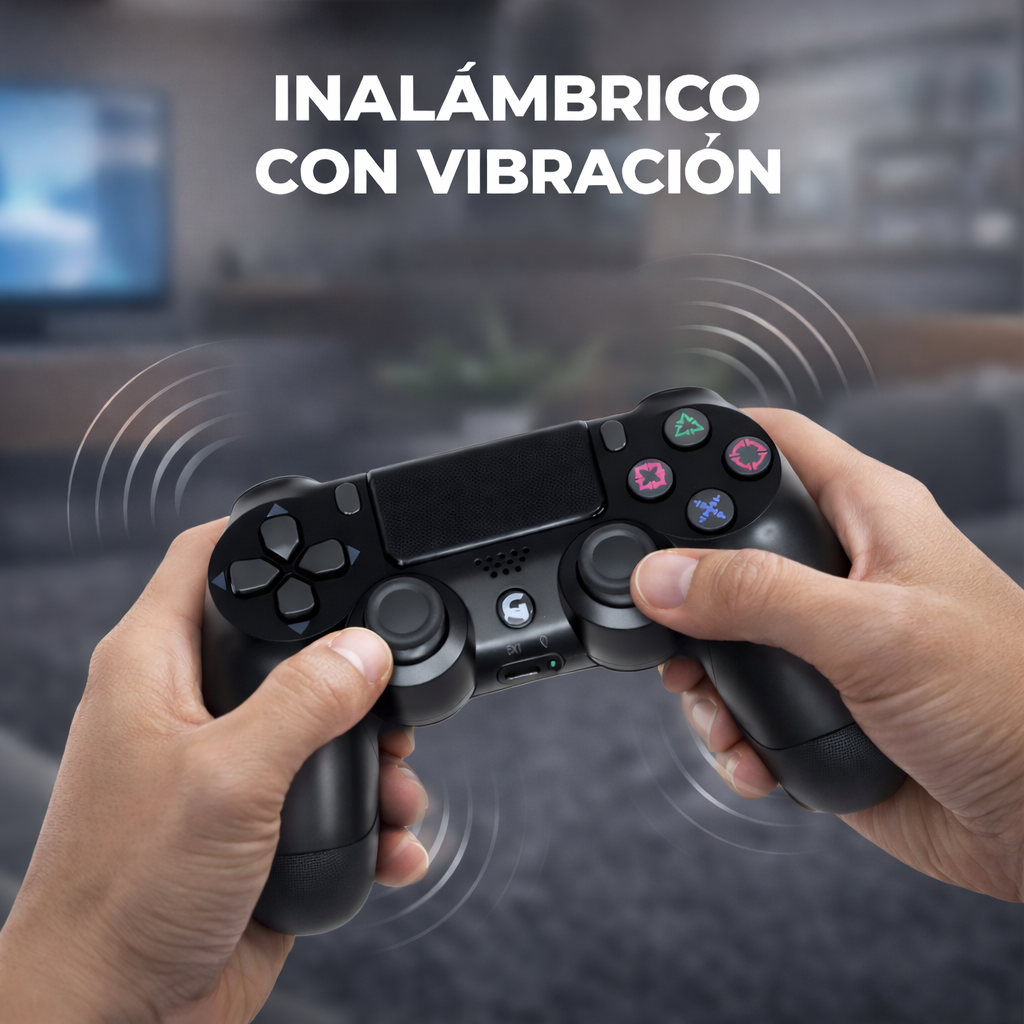 Joystick Controlador Compatible P4 Con Luz Inalámbrico - Imagen 5