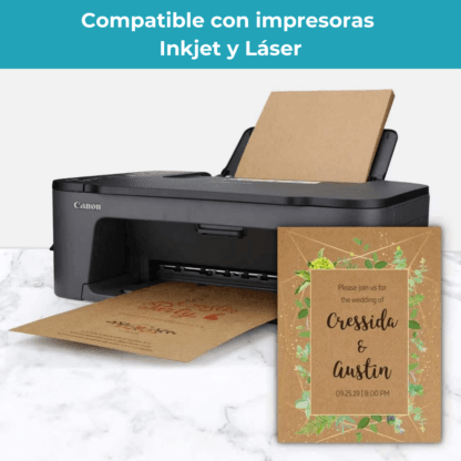 Papel Kraft en A4 – Estilo Artesanal con Calidad Profesional - Imagen 7