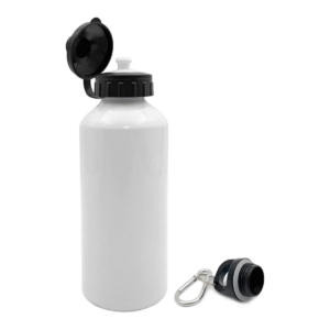 Botella Sublimable 500ml: Diseño, Resistencia y Doble Tapa Deportiva