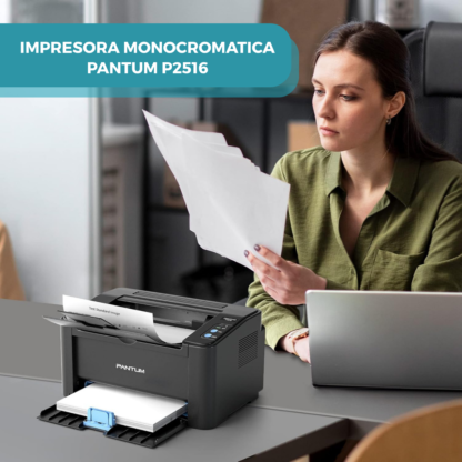 Impresora Pantum P2516 Monocromática - USB - Imagen 11