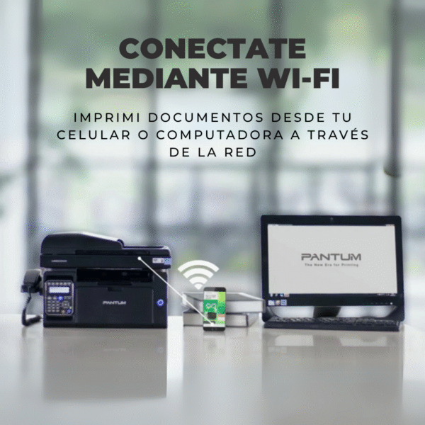 Impresora Multifunción Wifi Pantum M6500NW Monocromática A4 - Imagen 11