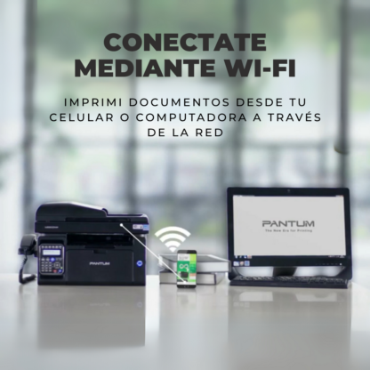 Impresora Multifunción Wifi Pantum M6500NW Monocromática A4 - Imagen 11