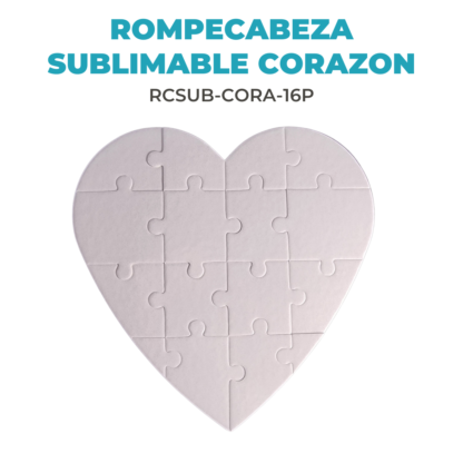 Rompecabeza de Cartón para Sublimar 16/40 Piezas - Imagen 2