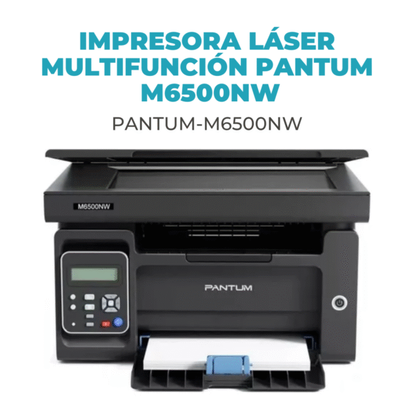Impresora Multifunción Wifi Pantum M6500NW Monocromática A4 - Imagen 3