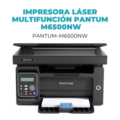 Impresora Multifunción Wifi Pantum M6500NW Monocromática A4 - Imagen 3