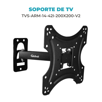 Soporte TV Compacto y Sólido – Ideal para Espacios Reducidos VESA 200x200 - Imagen 7