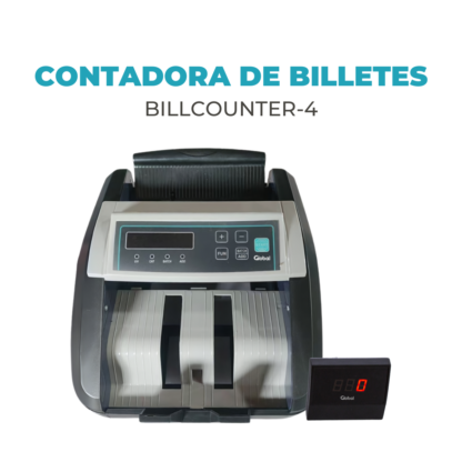 Contadora de Billetes de Carga Superior con Doble Visor LED y Detección de Billetes Falsos UV IR 220V - Imagen 8
