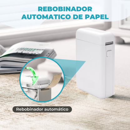 Impresora Térmica Portátil Bluetooth para Etiquetas y Stickers 12mm - Imagen 3