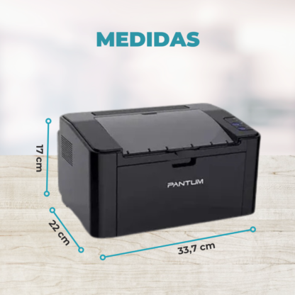 Impresora Pantum P2516 Monocromática - USB - Imagen 8