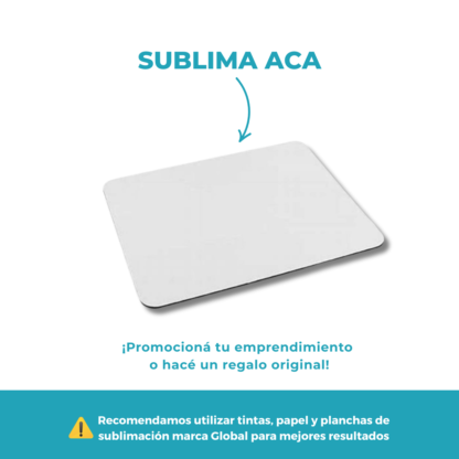 Mousepad Sublimable de Goma con Tela - Imagen 2