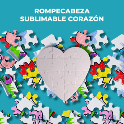 Rompecabeza de Cartón para Sublimar 16/40 Piezas - Imagen 4