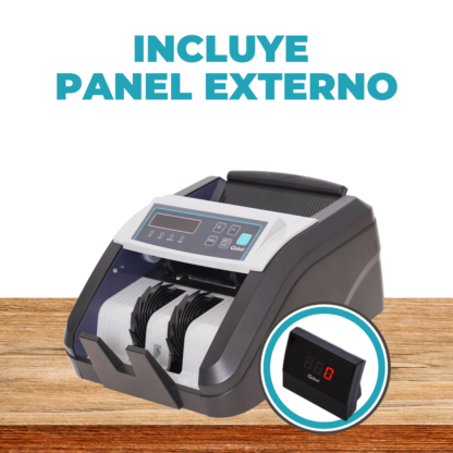 Contadora de Billetes de Carga Superior con Doble Visor LED y Detección de Billetes Falsos UV IR 220V - Imagen 10