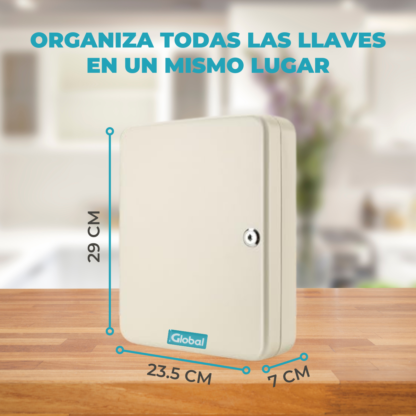 Cofre Guarda 48 Llaves con Apertura de 2 llaves - Imagen 4