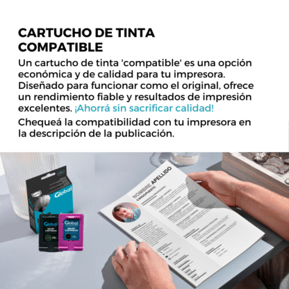 Cartucho de Tinta Compatible con HP 122XL (Negro-Tricolor) - Imagen 3