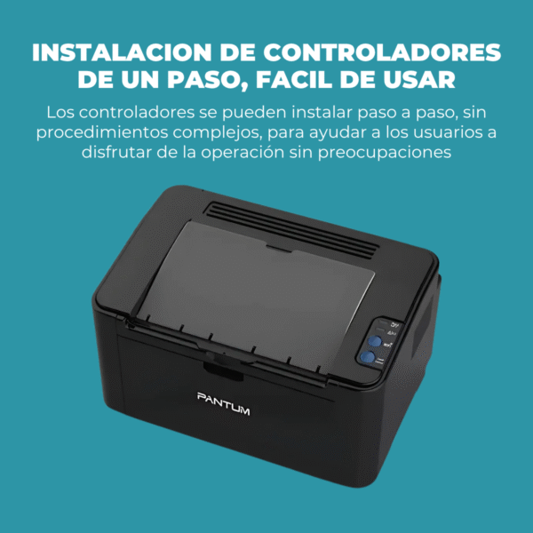 Impresora Pantum P2200W Monocromática Wifi - USB - Imagen 5