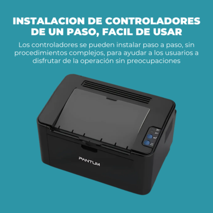 Impresora Pantum P2200W Monocromática Wifi - USB - Imagen 5