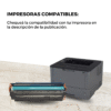 Cartucho de Toner Compatible con Xerox 106R02312 para Workcentre 3325 (11k) - Imagen 3