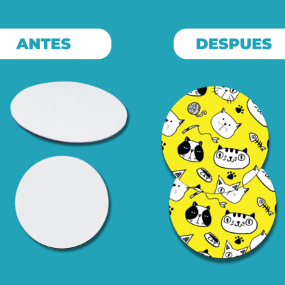 Mousepad Sublimable de Goma con Tela - Imagen 12