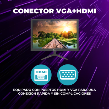 Monitor Full Hd 21.5 Resolución 1920x1080 60hz - Imagen 5