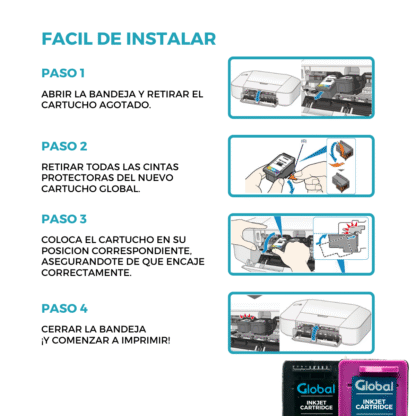 Cartucho de Tinta Compatible con HP 122XL (Negro-Tricolor) - Imagen 10