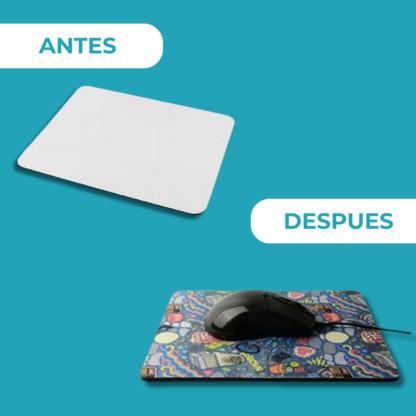 Mousepad Sublimable de Goma con Tela - Imagen 3
