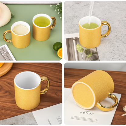 Taza de Cerámica Perlada 325ml: Elegancia Lista para Sublimar - Imagen 6