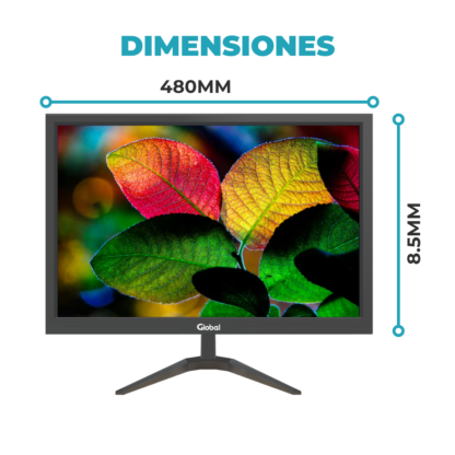 Monitor Oficina de 19 Pulgadas con Base V - HD 1440x900 - Imagen 8