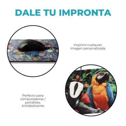 Mousepad Sublimable de Goma con Tela - Imagen 4