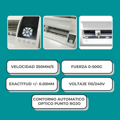 Plotter de Corte Automatico G430Q3 con Corte de hasta 330mm Ancho - Imagen 7