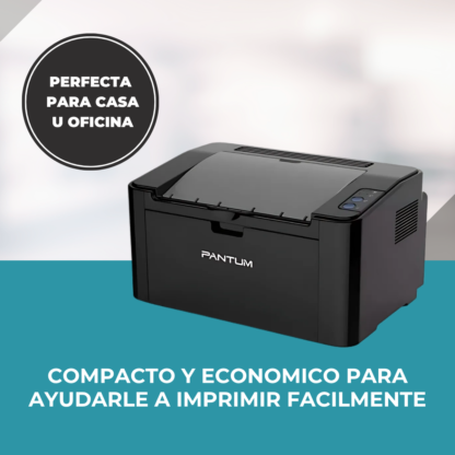 Impresora Pantum P2200W Monocromática Wifi - USB - Imagen 9