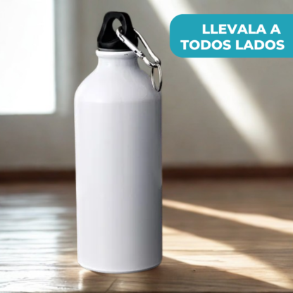 Botella de Aluminio 500ml: Sublimación + Estilo Deportivo - Imagen 7