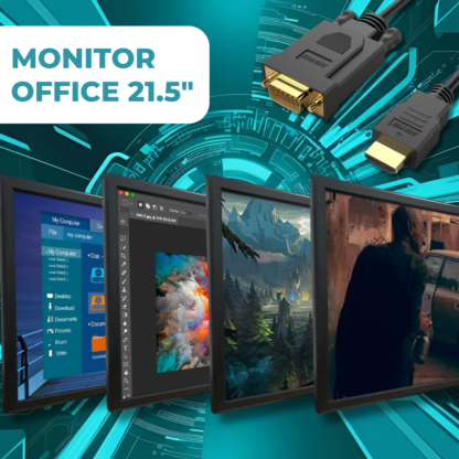 Monitor Full Hd 21.5 Resolución 1920x1080 60hz - Imagen 9