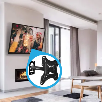 Soporte TV Compacto y Sólido – Ideal para Espacios Reducidos VESA 200x200 - Imagen 5
