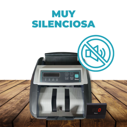 Contadora de Billetes de Carga Superior con Doble Visor LED y Detección de Billetes Falsos UV IR 220V - Imagen 5