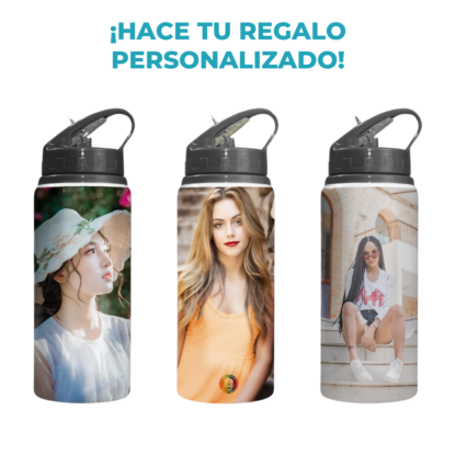 Botella Blanca Sublimable 500 ml – Aluminio con Doble Tapa | Lista para Estampar tu Estilo - Imagen 8