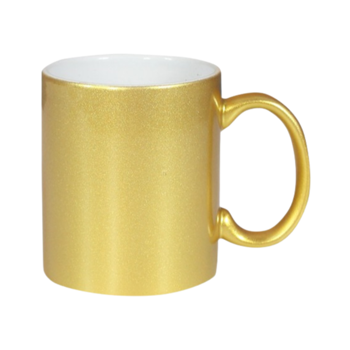 Taza Sublimable Perlada de Ceramica Recta con Asa de 11oz 325cm3 - Global Electronics