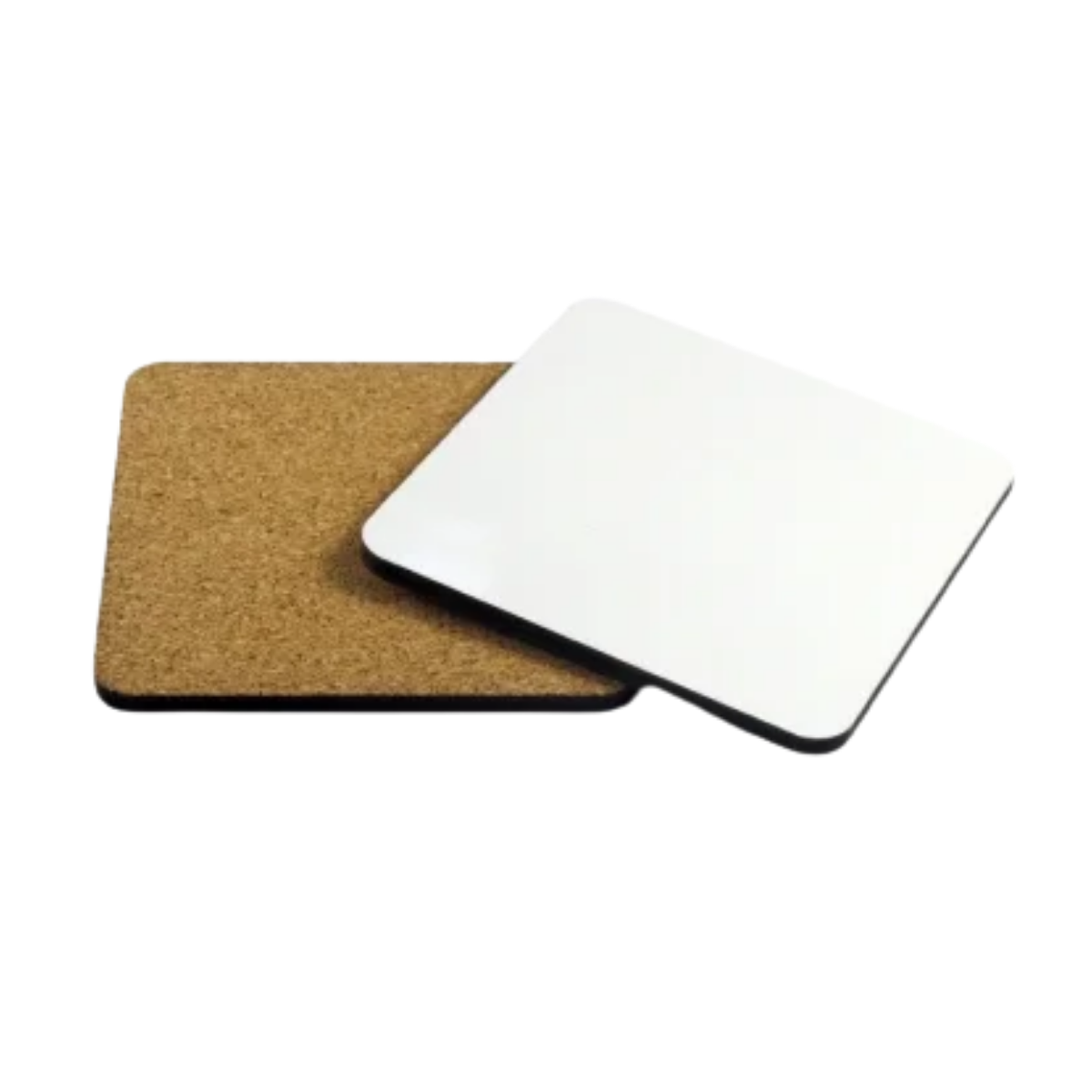 Posavasos Sublimable de Madera MDF Cuadrado 95mm x 4mm espesor - Global Electronics (Pack x 50 y Caja x 500)