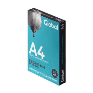 Pouch para Plastificar A4 225x303mm – Acabado Brillante y Espesor de 80 Micrones