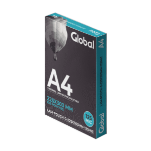 Pouch Brillante A4 225x303mm 125 Micrones – Plastificado en Caliente con Máxima Firmeza