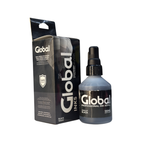 Tinta compatible Brother T Series 5001/6001/D60 Negro Dye en botella dosificadora de 100 cm3