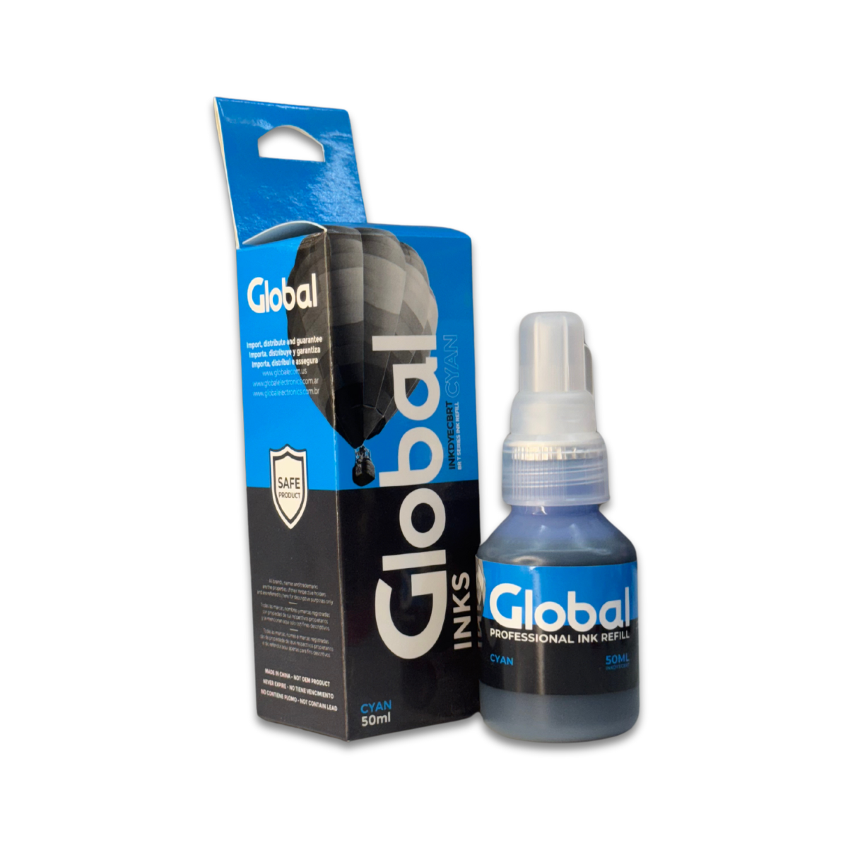 Tinta Premium Brother T Series Tipo Original Dye en botella dosificadora de 50 cm3