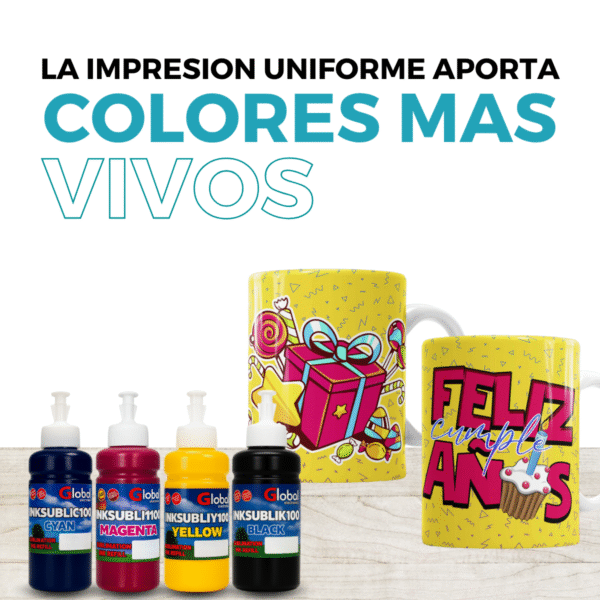 Tinta Sublimación Tipo Original en botella dosificadora de 100 cm3 - Imagen 6